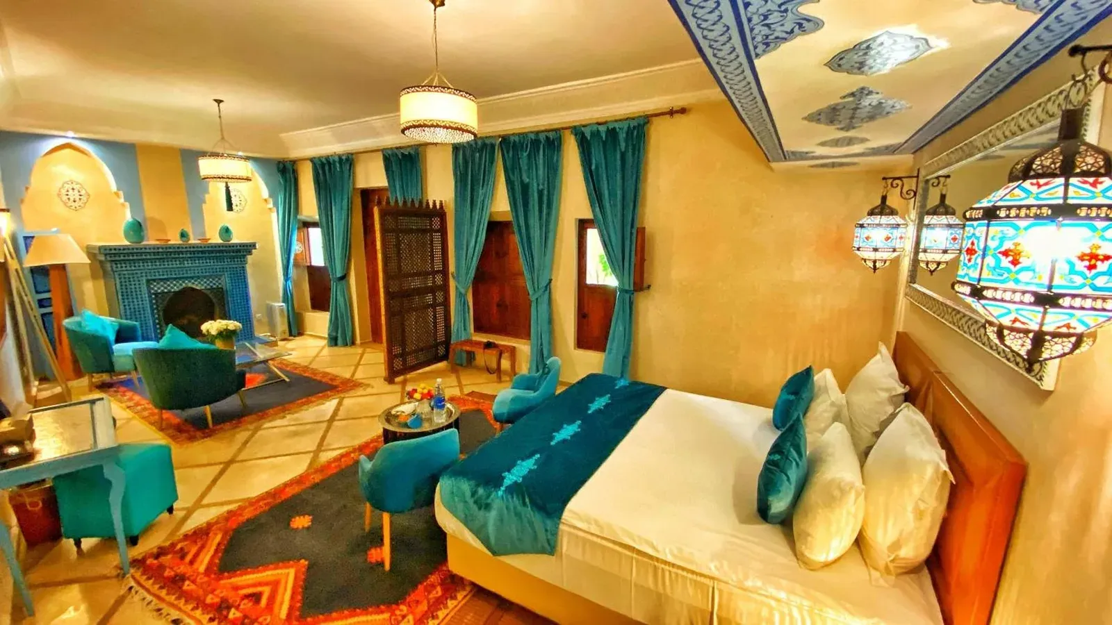Suite chambre à Riad El Hara à Marrakech
