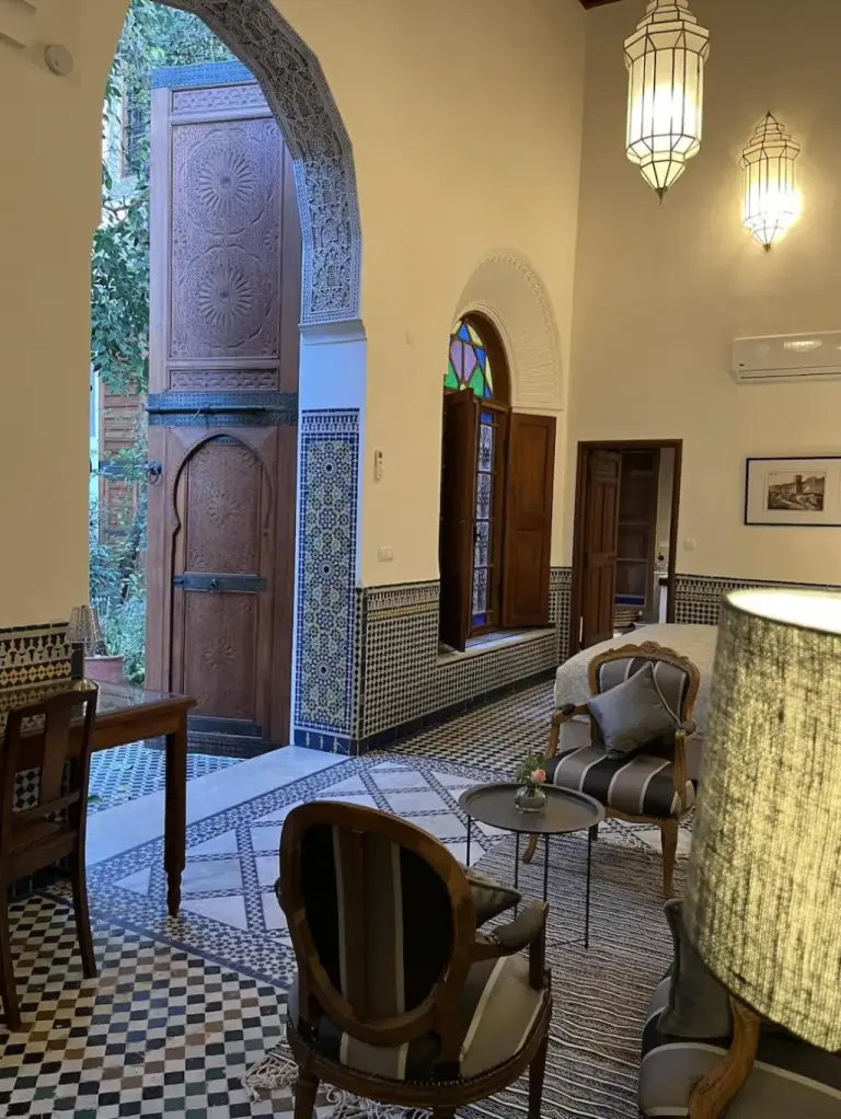Riad Hanael Garden & Spa living room interior