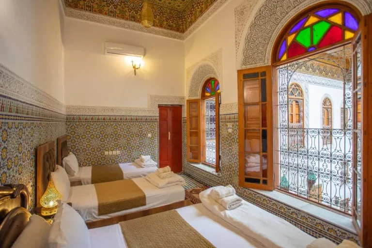 Habitación de huésped en Riad Iline Fes