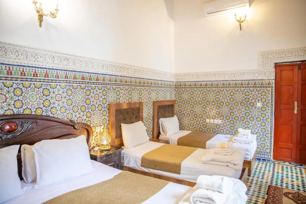 Ambiente acogedor en Riad Iline Fes