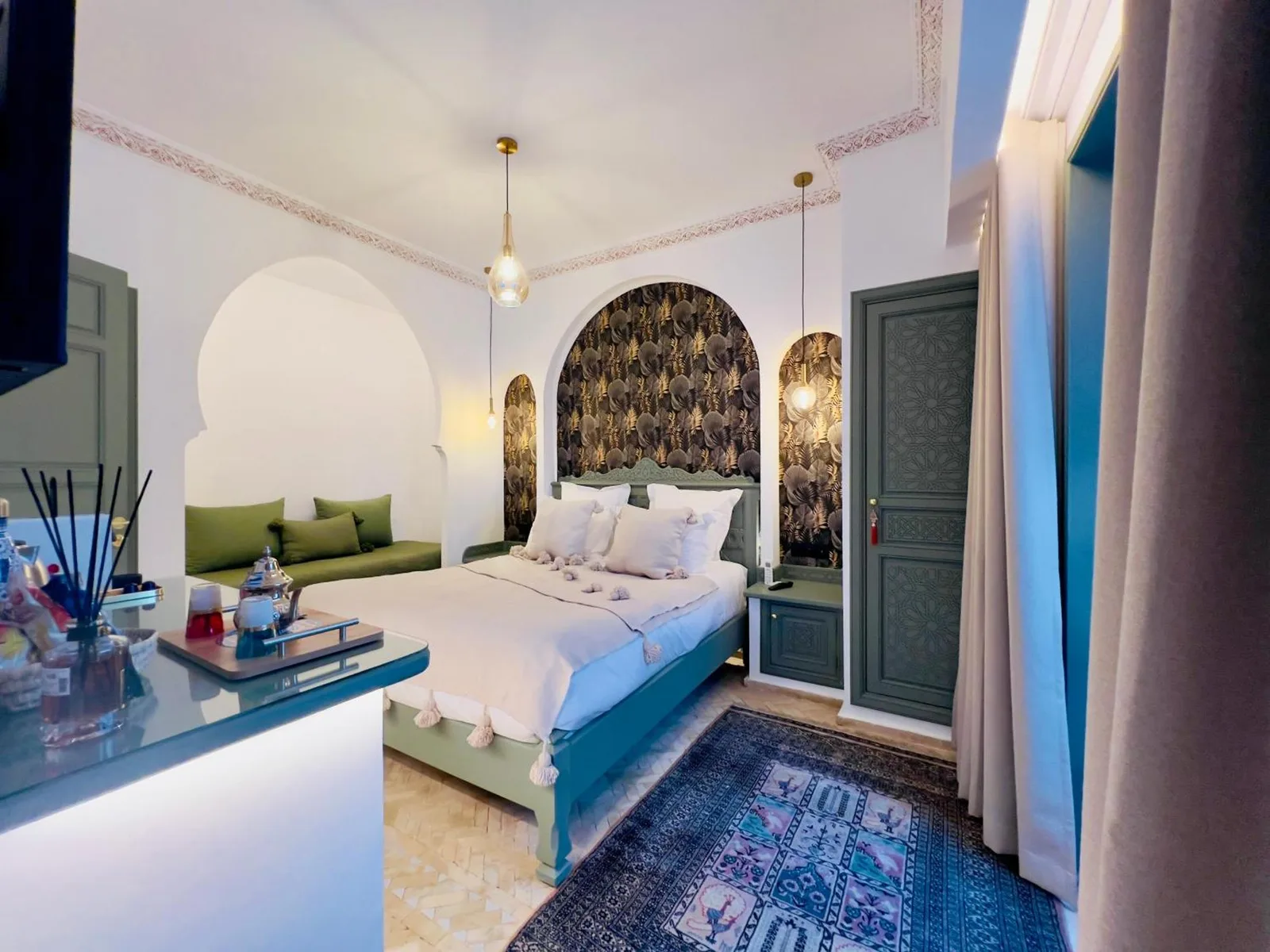 Weitere Ansicht des Gästezimmers im Riad Kaya in Marrakesch