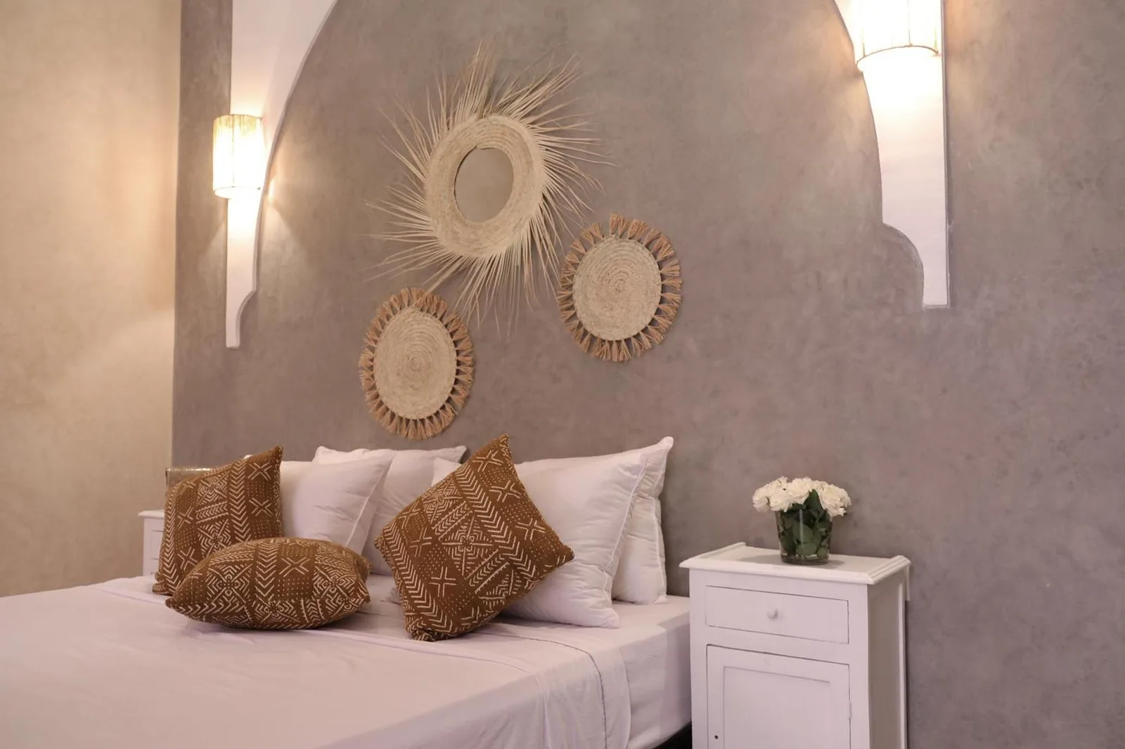 Elegant room design at Riad l'Oiseau du Paradis in Marrakech