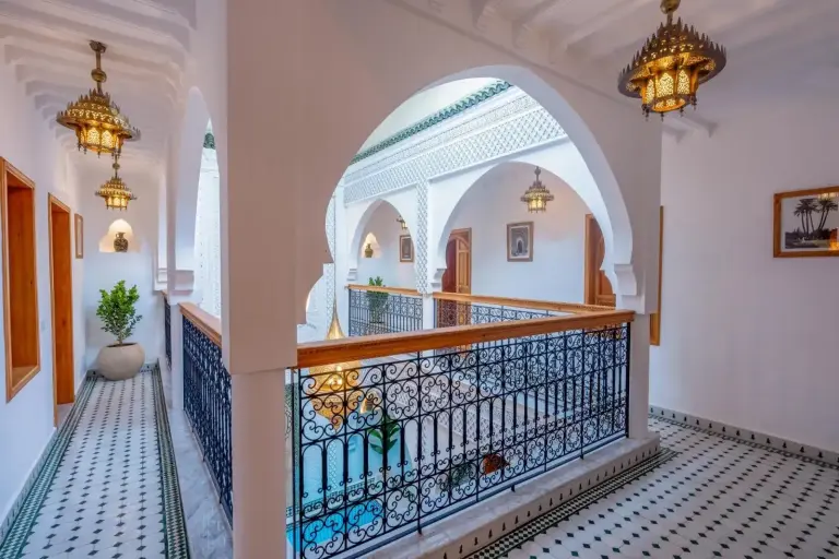 Pasillo en Riad Secret De Medina en Marrakech