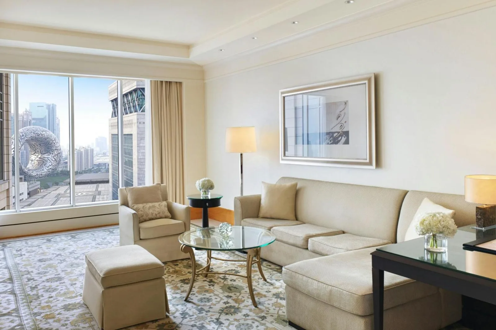 Ritz Carlton DIFC Downtown Dubai executive suite