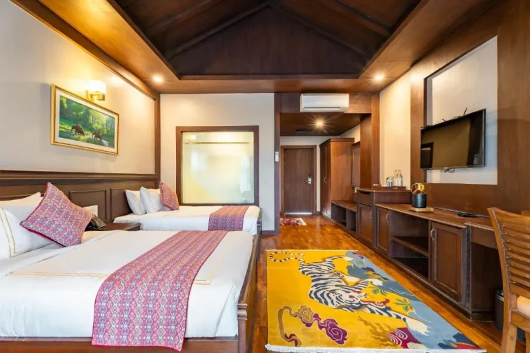 Habitación Espaciosa en River Bank Jungle Resort, Chitwan