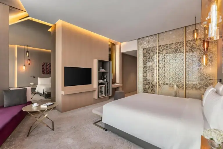 habitación con vistas al mar de Rixos Premium Dubai JBR