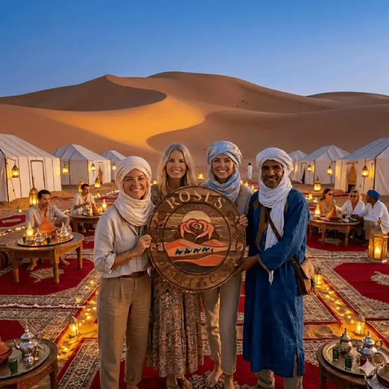 Roses desert camp