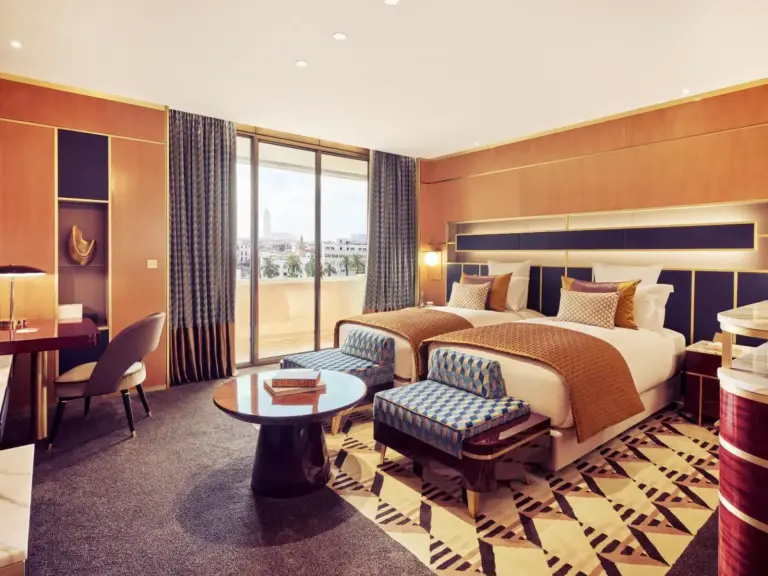 Habitación doble en Royal Mansour Casablanca