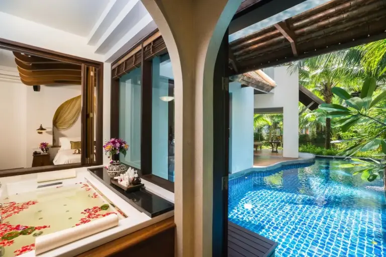 Private pool villa at Royal Muang Samui Villas in Koh Samui