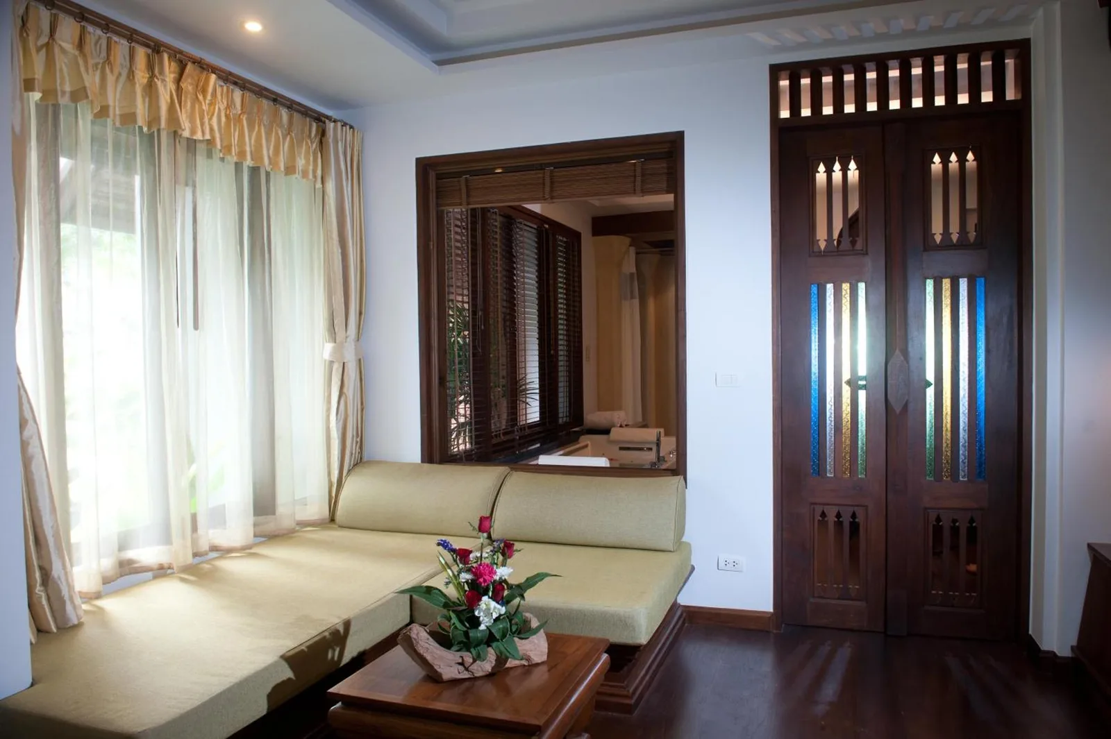 Relaxation area at Royal Muang Samui Villas in Koh Samui