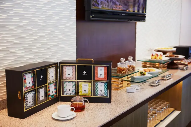 Tea selection at Royal Park Hotel