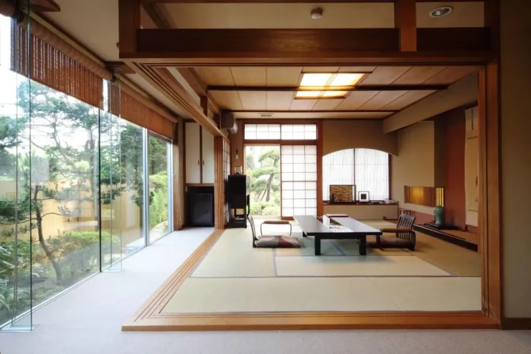 Japanese-style room at Ryokan Ichinomatsu, Hakodate