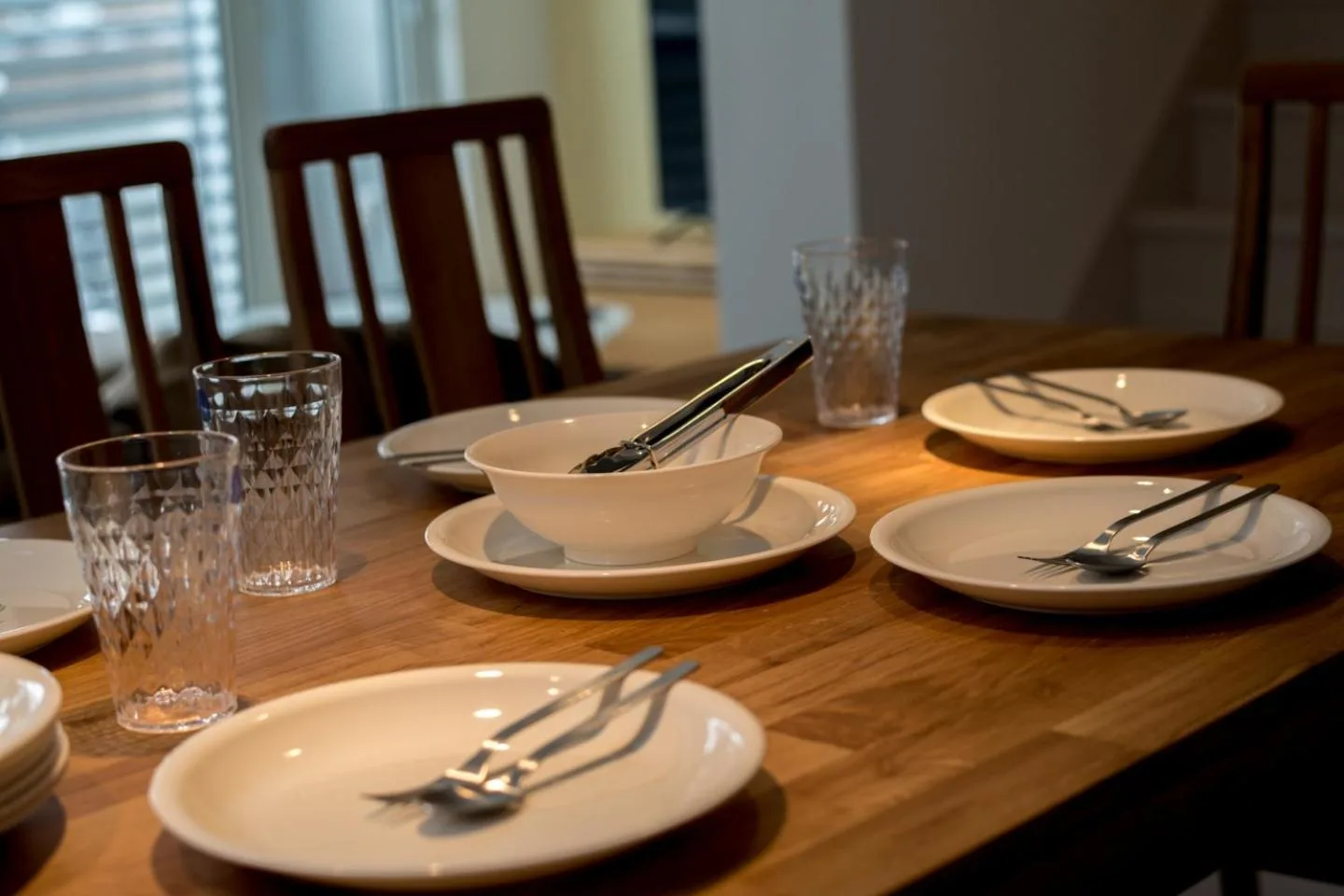 Table setting at S12 HOTEL in Sapporo