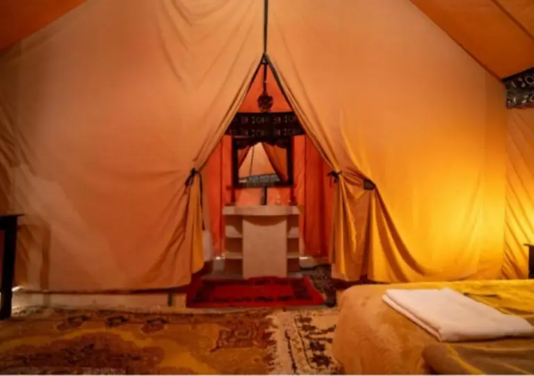 Sahara Luxury Camp - Tente luxueuse avec équipements