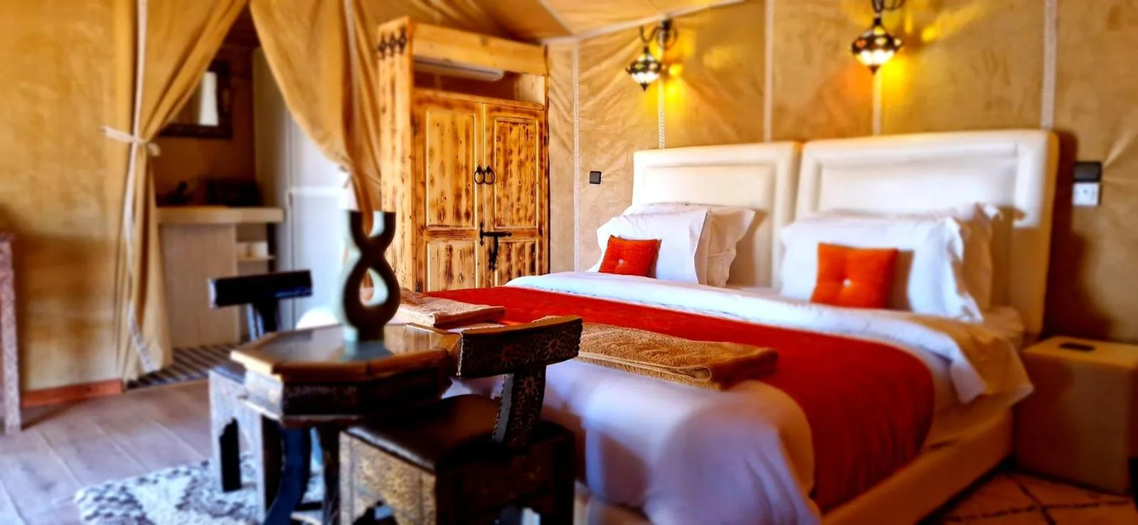Suite encantadora en Sahara Sky Luxury Camp
