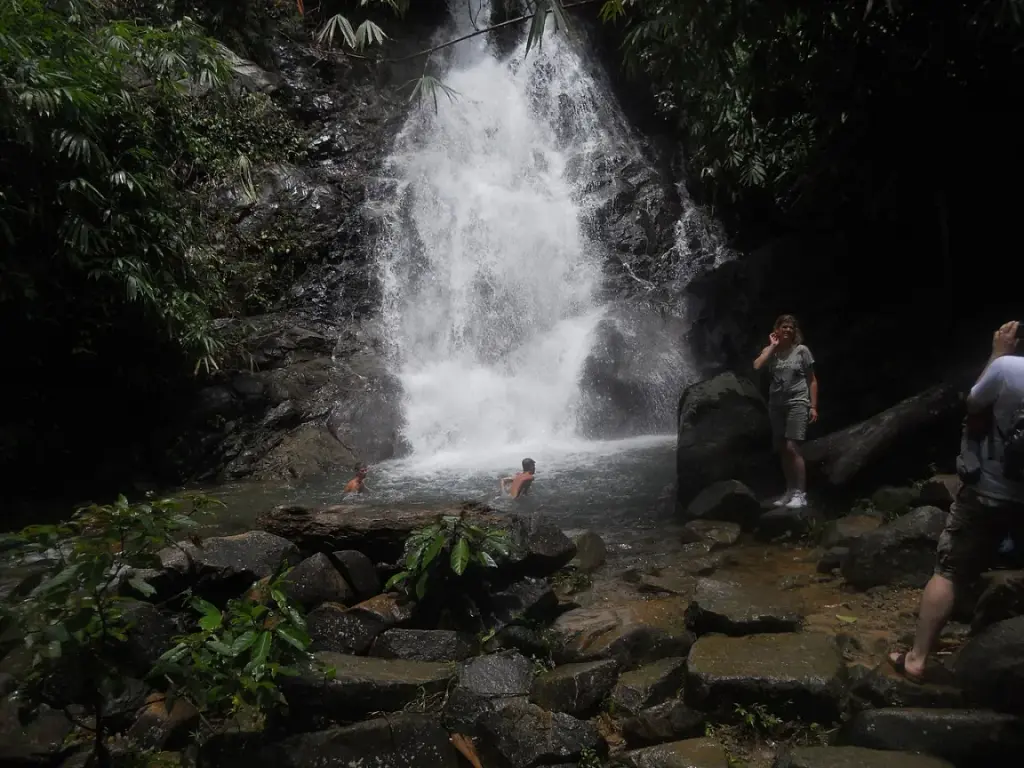 Sairung Waterfall in Khao Lak