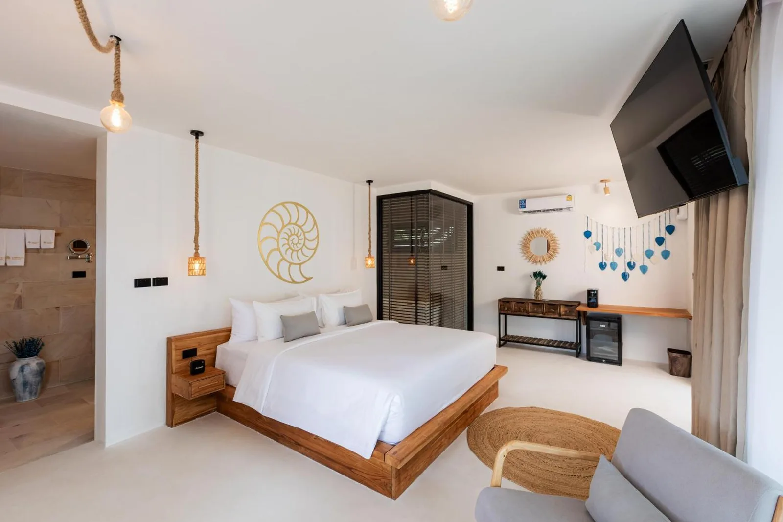 Chambre chic au Samaraya Wellness Resort à Koh Samui