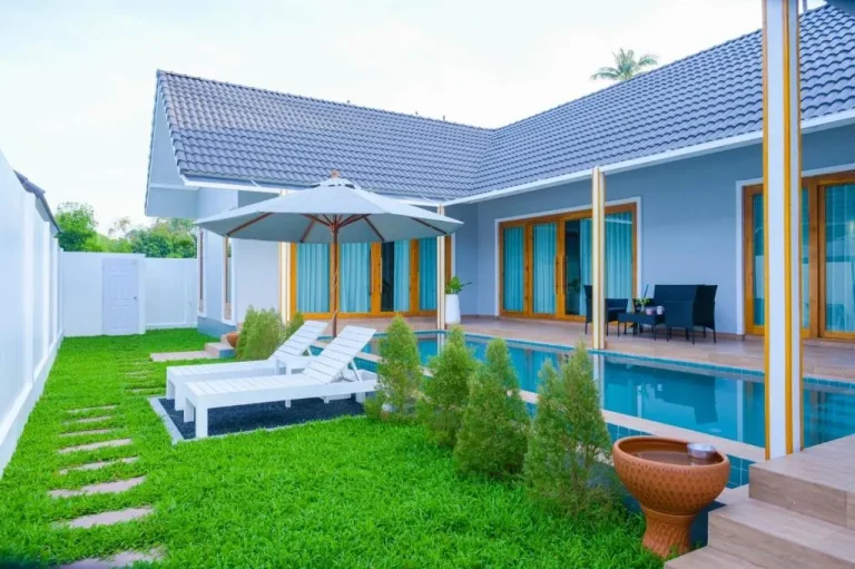 Samui Tropical Pool Villas – Koh Samui, Thailand hotel – an image of a swimming pool in a house at Samui Tropical Pool Villas in Ban Li Pa Noi