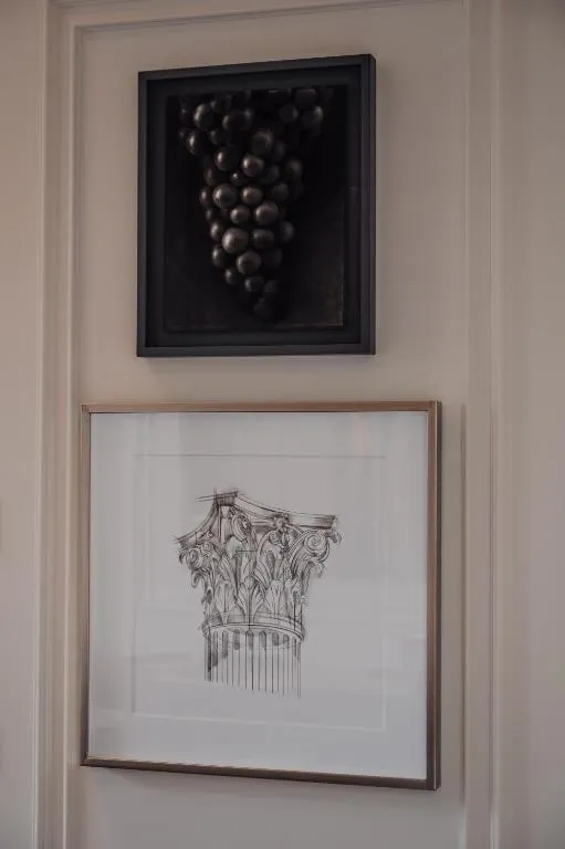 Art wall decor in San Domenico Palace, A Four Seasons Hotel in Taormina