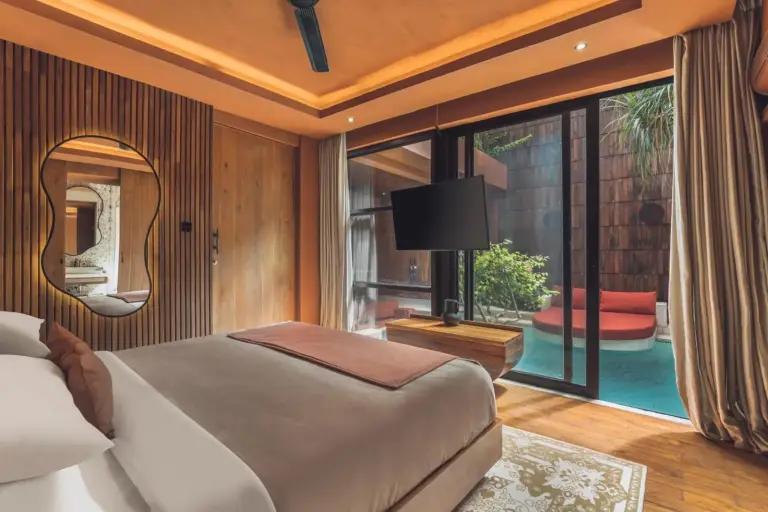 Sana Vie Villa Seminyak stylish bedroom