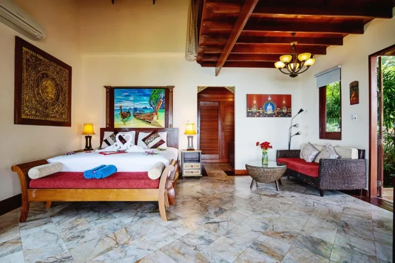 Intérieur de suite du Sandalwood Luxury Villa Resort