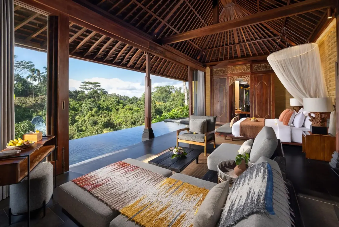 Luxury suite at Sanna Ubud A Pramana Experience in Ubud