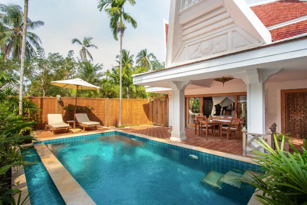 Villa con piscina privada en Santhiya Koh Chang Resort