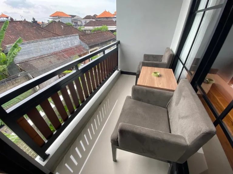 Espace de balcon au Semilang House à Bali pour la détente