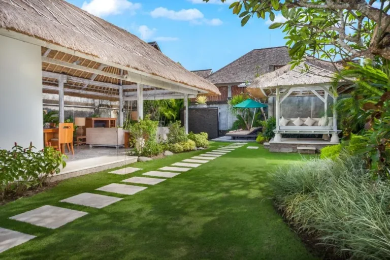 Serene Villas Seminyak - outdoor living space