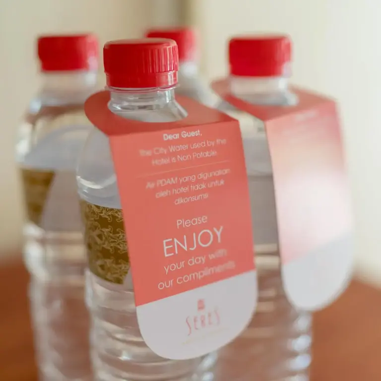 SereS Springs Resort & Spa Complimentary Water in Ubud
