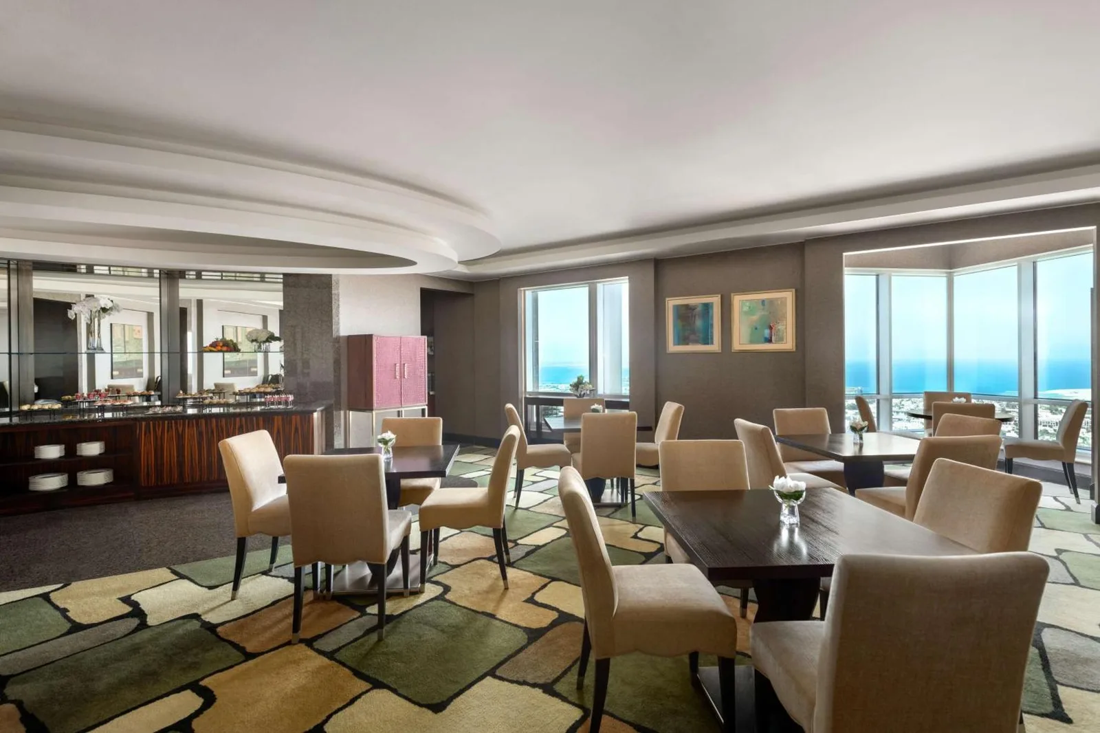 Espace lounge Club au Shangri-La Dubai