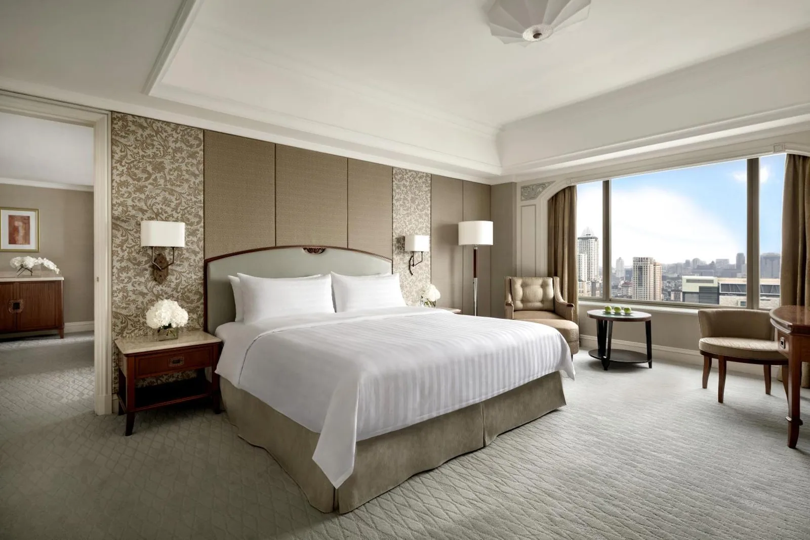 Chambre Deluxe au Shangri-La Jakarta