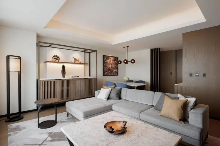 Detalle de la suite en Sheraton Kagoshima