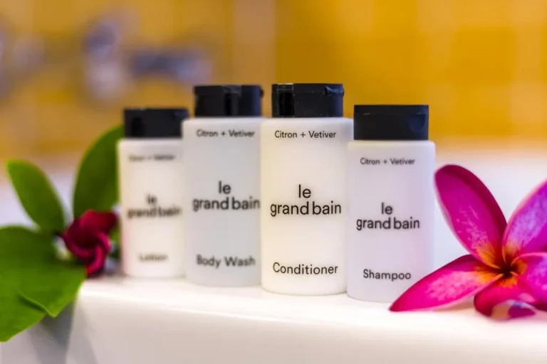 Luxury toiletries at Sheraton Samui Resort, Koh Samui