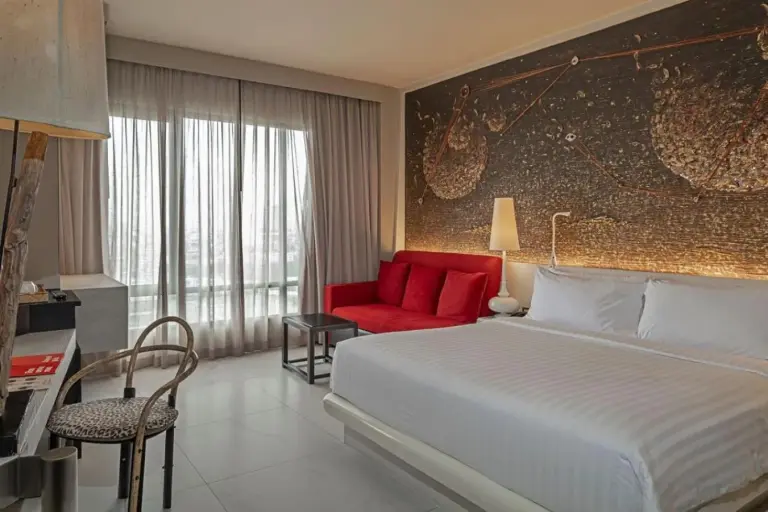 Spacious room at Siam At Siam Design Hotel Bangkok