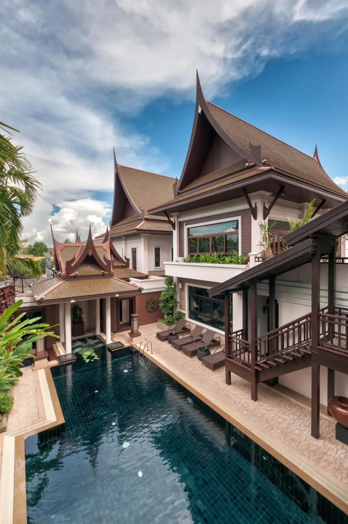 Vue extérieure de Sireeampan Boutique Resort and Spa avec piscine