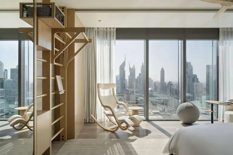 Blick aus dem Gästezimmer im SIRO One Za'abeel