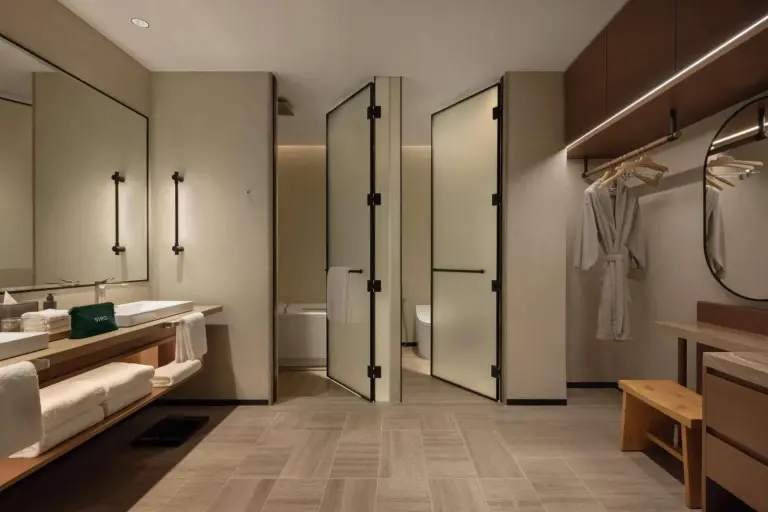 Elegantes Badezimmer im SIRO One Za'abeel