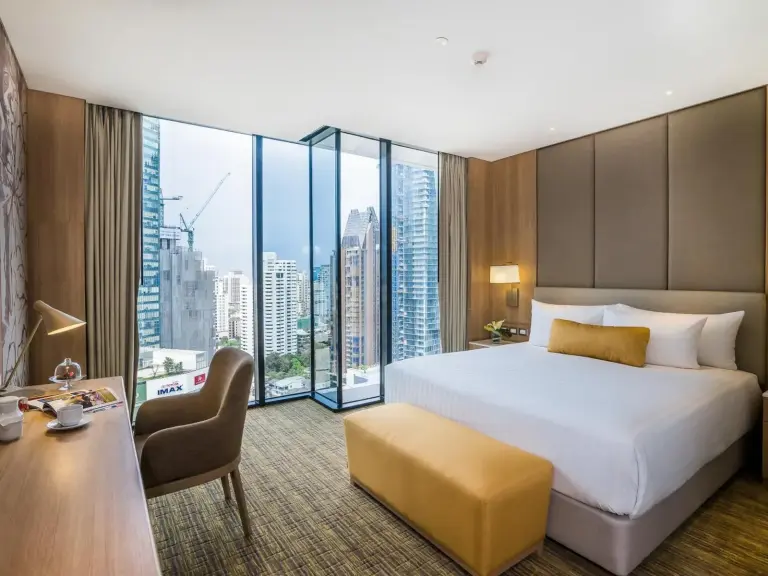Habitación con vistas panorámicas en Skyview Hotel Bangkok