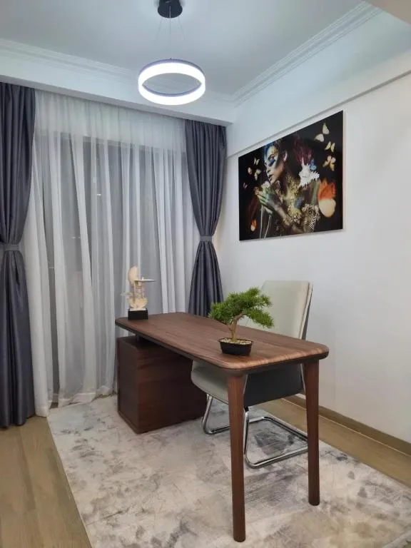 Smart Cloud Apartment workspace with desk and chair