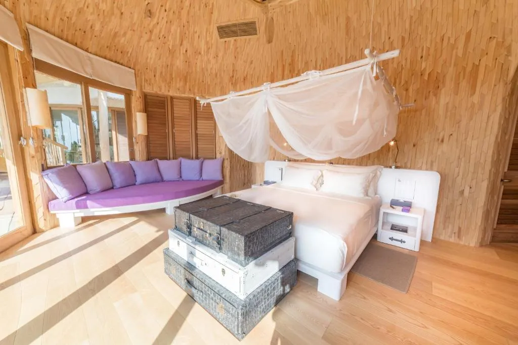 Bedroom at Soneva Jani