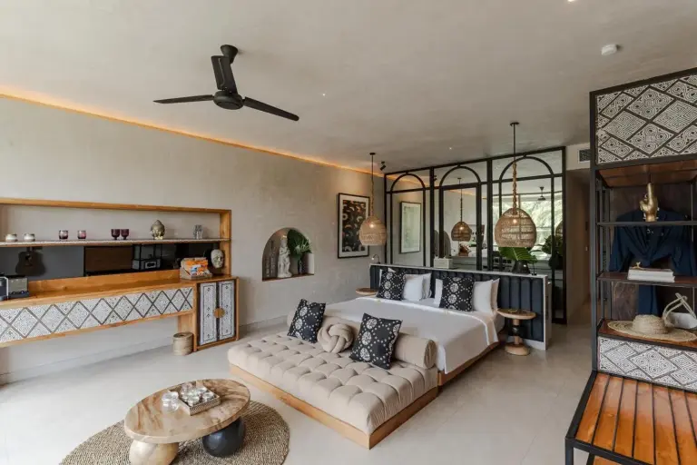 Interior of Family Suite at Soulshine Resort Ubud, Bali