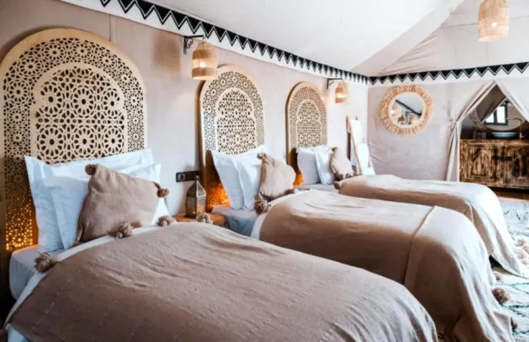 Luxuszimmer im Starry Nights Camp in Merzouga