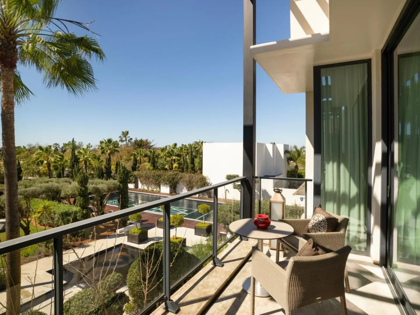 Balcón privado con vistas en STORY Rabat