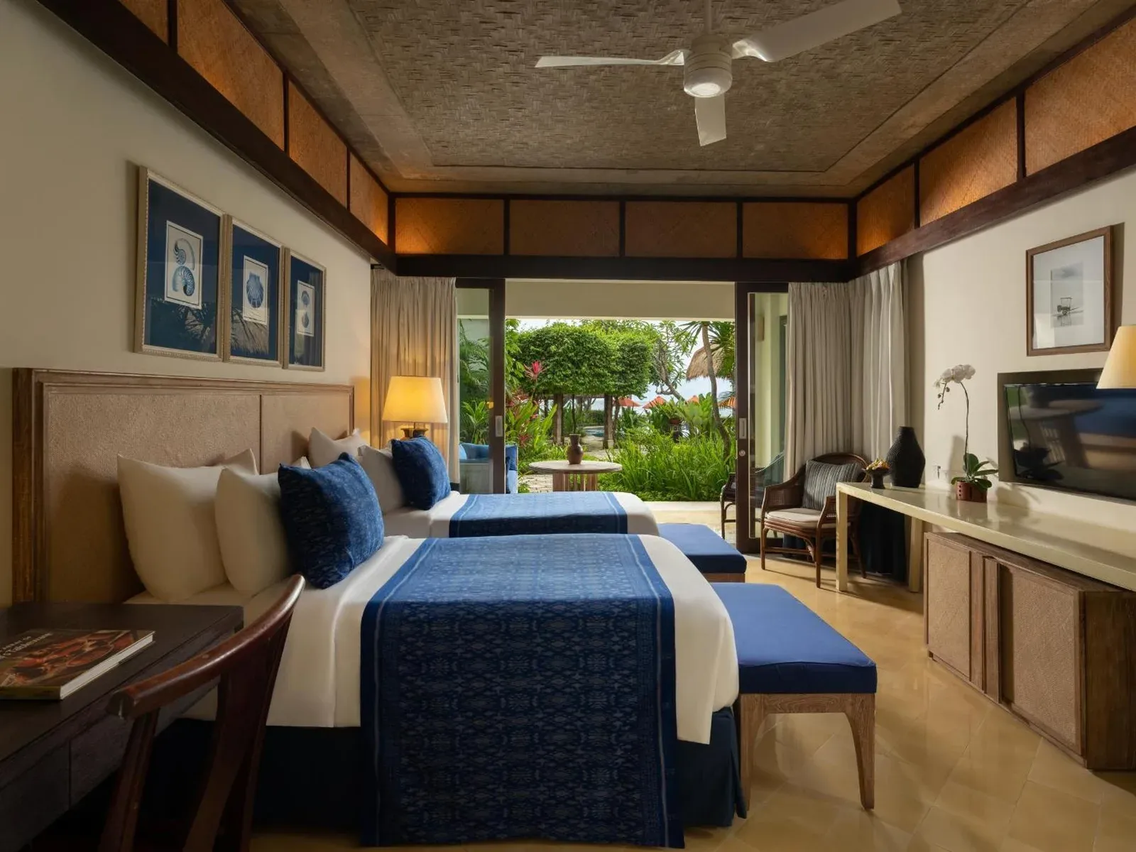 Habitación con vistas al océano en Sudamala Resort, Senggigi, Lombok