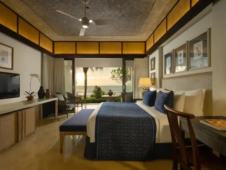 Habitación con vistas al atardecer en Sudamala Resort, Senggigi, Lombok