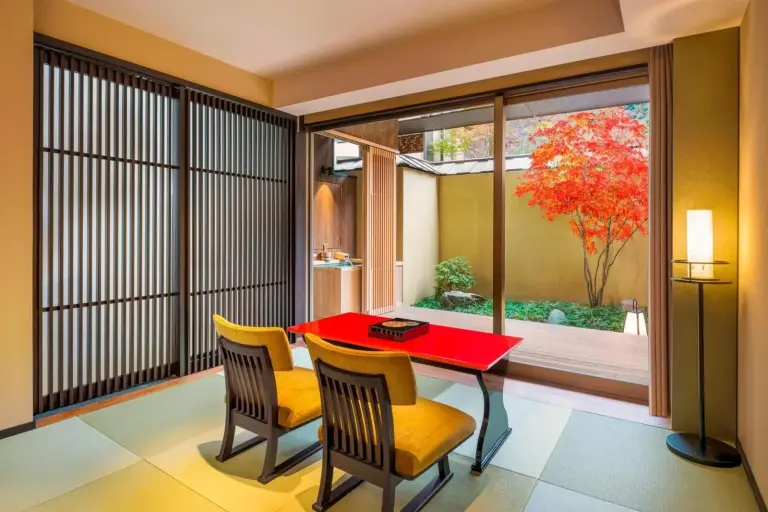 Japanischer Teeraum im Suiran, a Luxury Collection Hotel, Kyoto