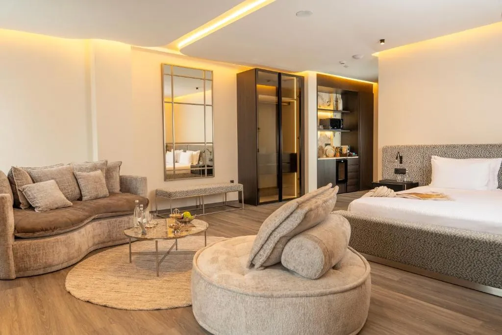 Espacio de vida de Suites By Le Rêve en Tánger