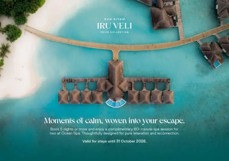 Sun Siyam Iru Veli - 24 Heures Premium Tout Compris Dine Around avec Transferts Gratuits