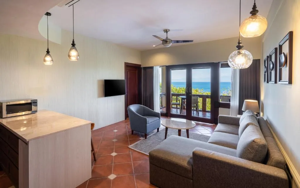 Kitchenette in lounge area at Sundancer Residences and Villas Lombok
